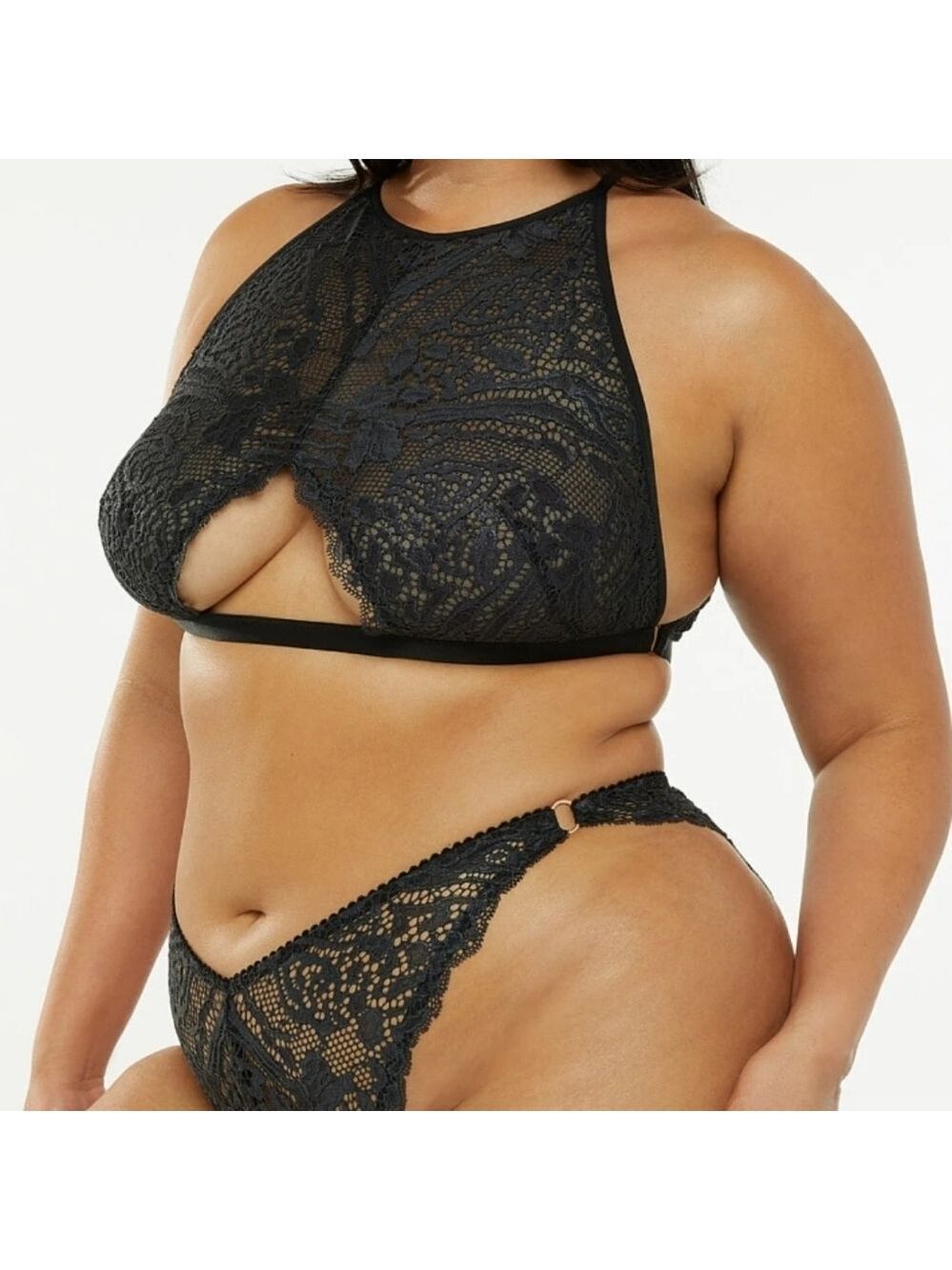3X • Savage × Fenty • High-Neck Lace Bralette - Picture 2 of 5